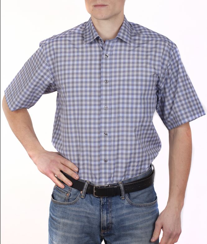 сорочка мужская (5314) серый 58С